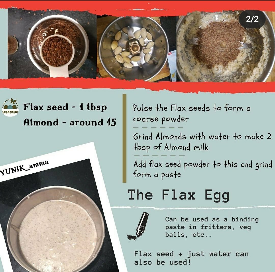 Flax egg recipe