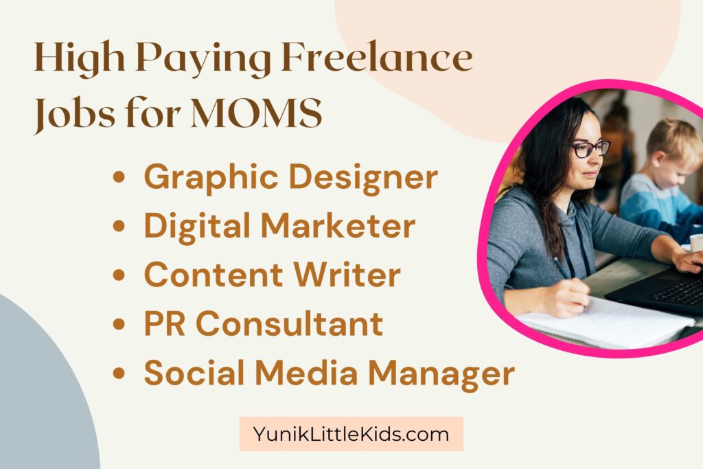 high paying freelance jobs for moms