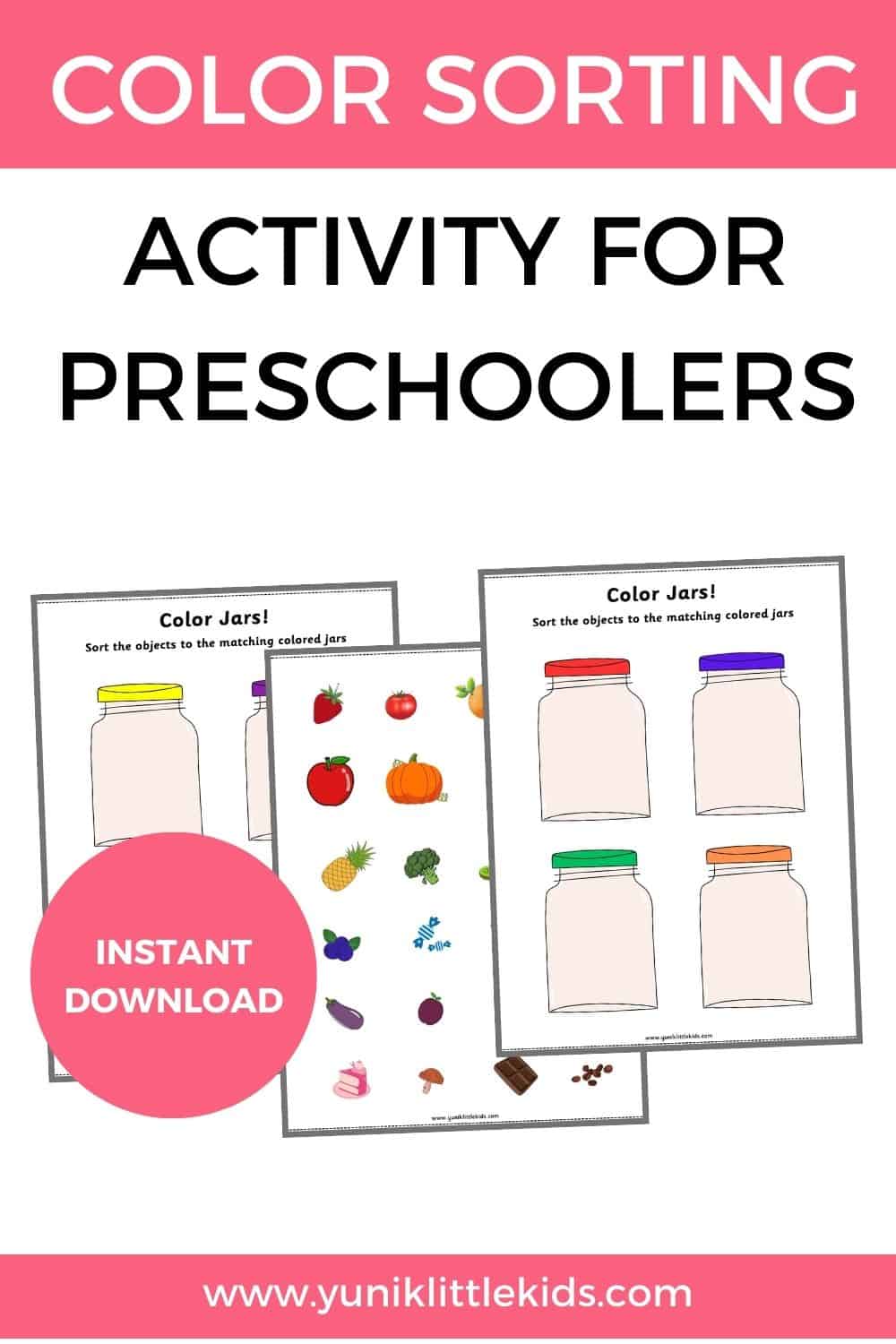 FREE Color Sorting Activity for Preschoolers - A Fun and Educational ...