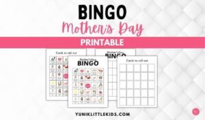 Mother's day bingo printable