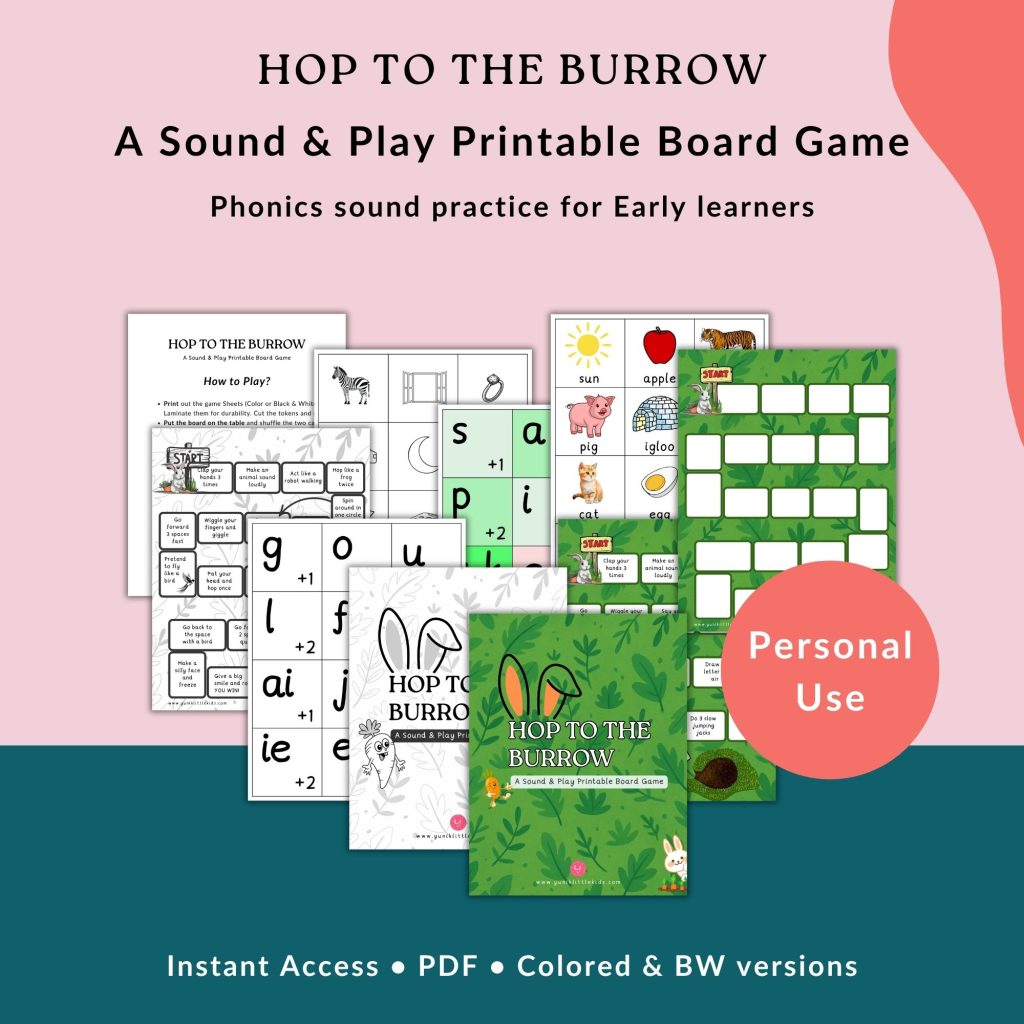 Hop to the Burrow - Board Game product image