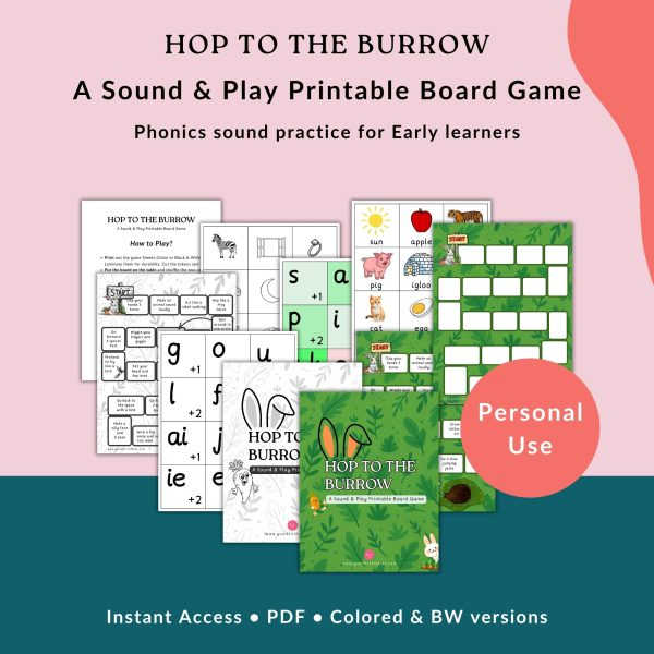 Hop to the Burrow - Board Game product image
