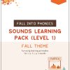 Fall into Phonics - Sounds Learning Pack (Level 1 - S,A,T,P,I,N)