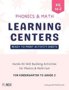 Phonics & Math Learning Centers for K-2