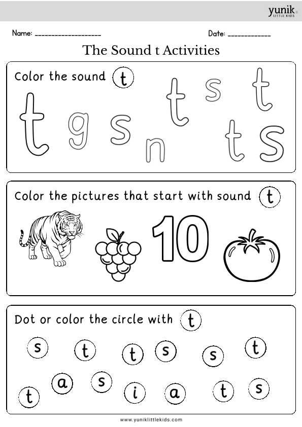 The Sound T Activities-1