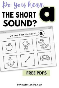 do you hear the short a sound